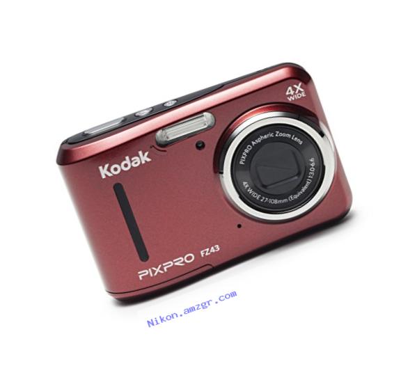Kodak PIXPRO Friendly Zoom FZ43 16 MP Digital Camera with 4X Optical Zoom and 2.7
