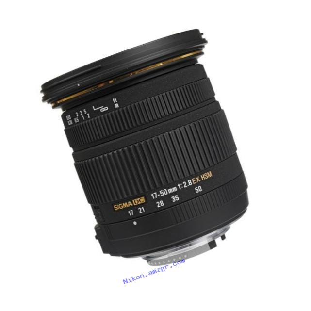 Sigma 17-50mm f/2.8 EX DC OS HSM FLD Large Aperture Standard Zoom Lens for Nikon Digital DSLR Camera
