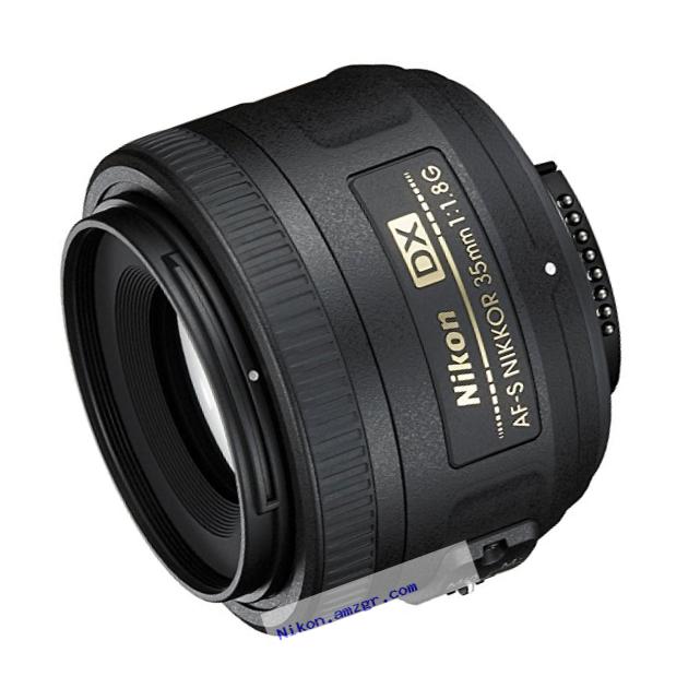 Nikon AF-S DX NIKKOR 35mm f/1.8G Lens with Auto Focus for Nikon DSLR Cameras