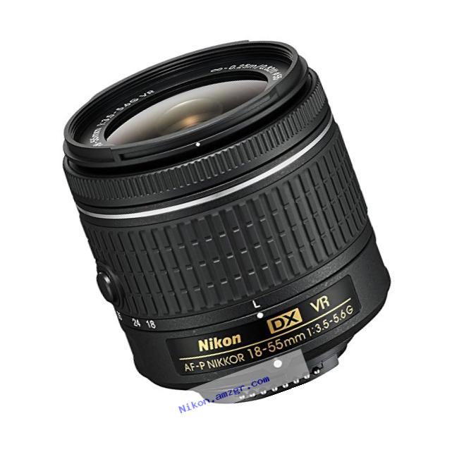 Nikon AF-P DX NIKKOR 18-55mm f/3.5-5.6G VR Lens for Nikon DSLR Cameras