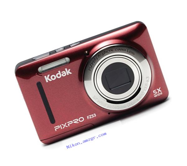 Kodak PIXPRO Friendly Zoom FZ53 16 MP Digital Camera with 5X Optical Zoom and 2.7